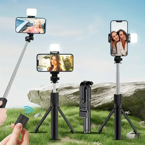 Image of Selfie Stick with Bluetooth Remote